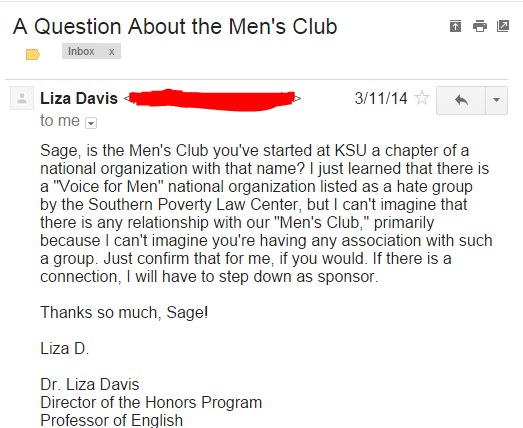 Liza Davis question