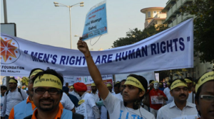 ‘Men’s rights are human rights’ – rally, India 2014